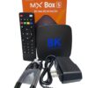 TV BOX 8K ULTRA MX-BOX CAJA NARANJA