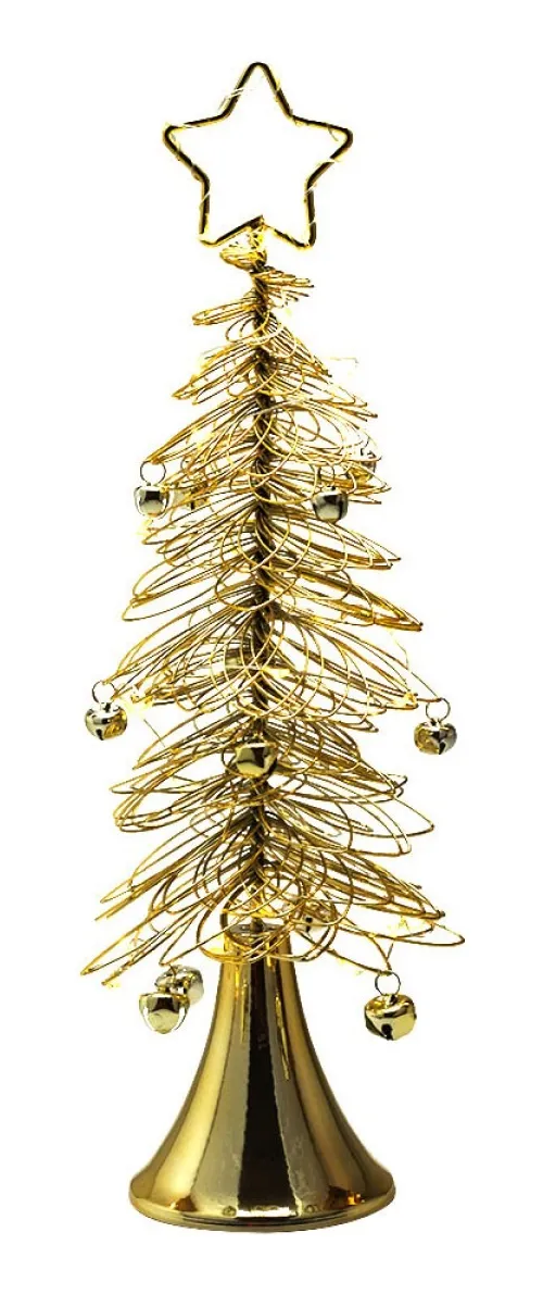 ARBOL NAVIDEÑO DE 35CM X3 BATERIA AAA CON LUCES