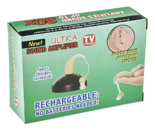 AUDIFONO RECARGABLE PARA SORDOS