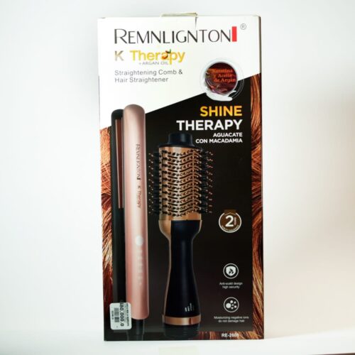 COMBO PLANCHA  Y CEPILLO RIZADOR