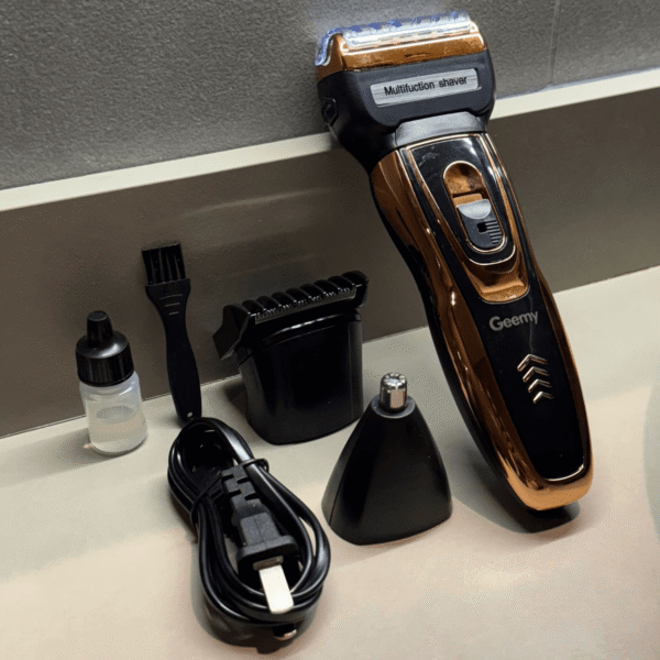 AFEITADORA 3 EN 1 GEEMY GM-595