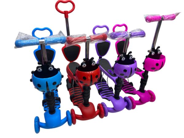 d4196d47-8226-4f86-8e8c-f3ad9708e6b5 Scooter infantil 3 en 1 Mariquita