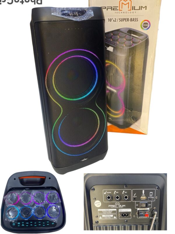 Parlante Premium PT-202 10x2”