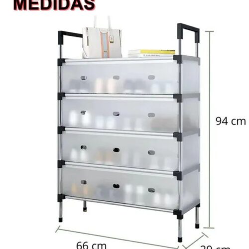 Zapatera 4 Niveles Acrílico WFB-6205