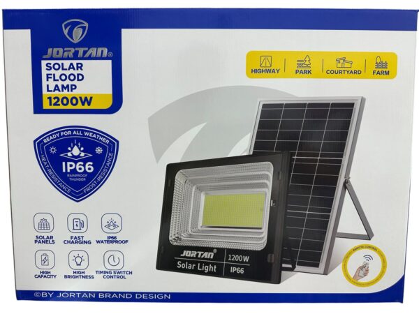 REFLECTOR CON PANEL SOLAR JORTAN 1200W