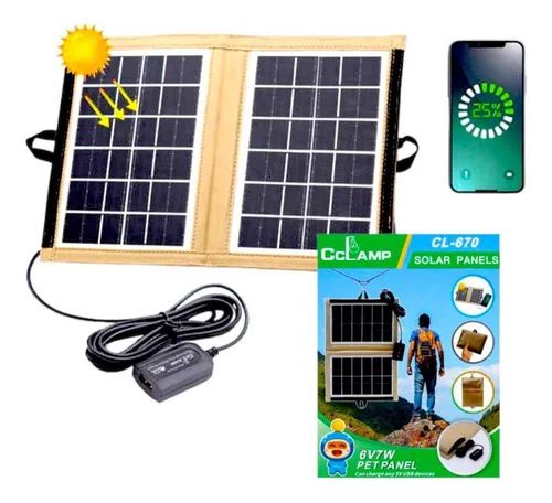 PANEL SOLAR PORTABLE CCLAMP CL-670