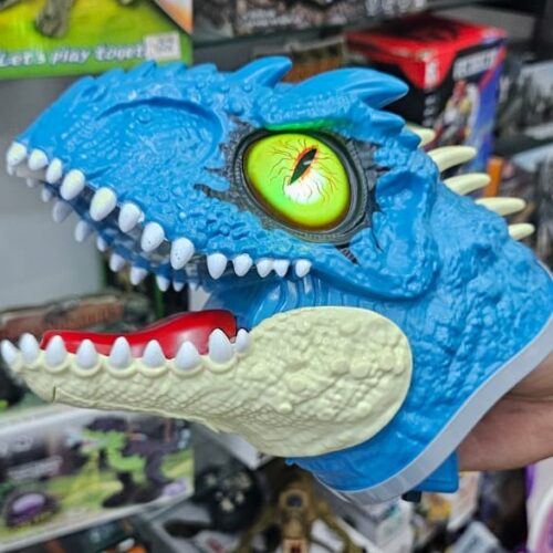 PISTOLA DE HIDROGEL EN FORMA DE CABEZA DE DINOSAURIO RECARGABLE