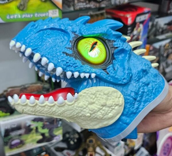 PISTOLA DE HIDROGEL EN FORMA DE CABEZA DE DINOSAURIO RECARGABLE