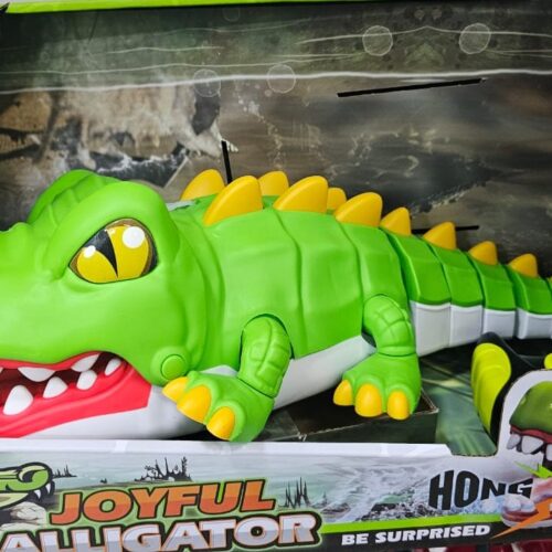 COCODRILO A CONTROL REMOTO RECARGABLE LANZA HUMO