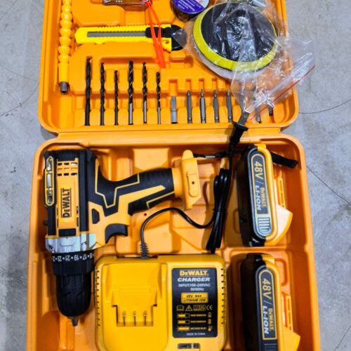 TALADRO + HERRAMIENTAS 48V DEWALT DW2