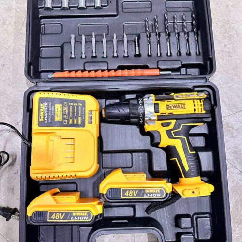 TALADRO + HERRAMIENTAS 48V DEWALT DW3