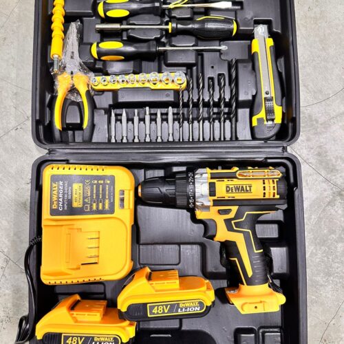 TALADRO + HERRAMIENTAS 48V DEWALT DW6