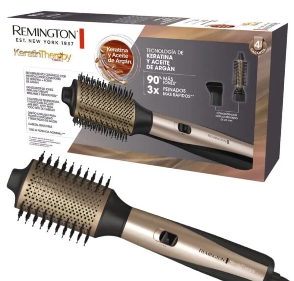 CEPILLO SECADOR REMINGTON KERATINA 3EN1 ORIG