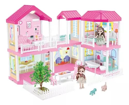 1762636918_190000-casa-de-munecas-infantil-cocina-y-comedor-patio-1253.jpg CASA MUÑECAS X MODULOS LUXURY VILLA CON ACCESORIOS 340PZS