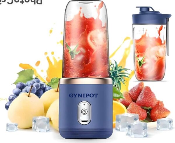 LICUADORA EXPRIMIDOR PORTÁTIL CON TERMO GYNIPOT