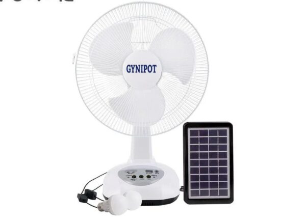 VENTILADOR CON PANEL SOLAR 12" GYNIPOT
