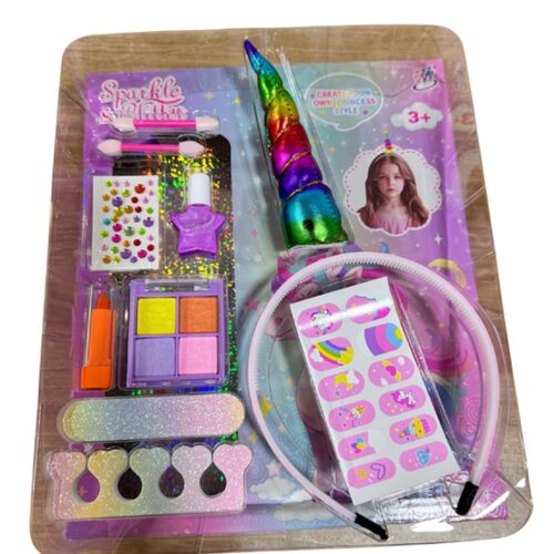 MAQUILLAJE NIÑAS SPARKLE GLITTER UNICORNIO