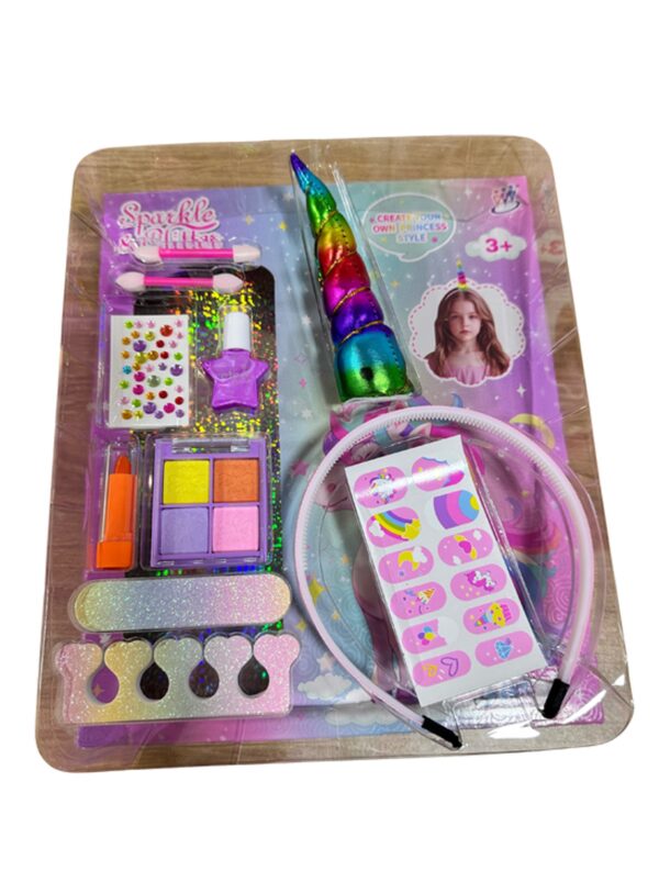 MAQUILLAJE NIÑAS SPARKLE GLITTER UNICORNIO