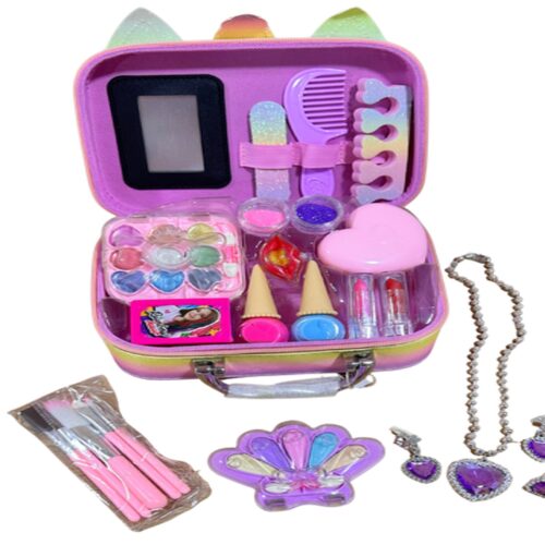 MAQUILLAJE NIÑAS MALETIN UNICORNIO