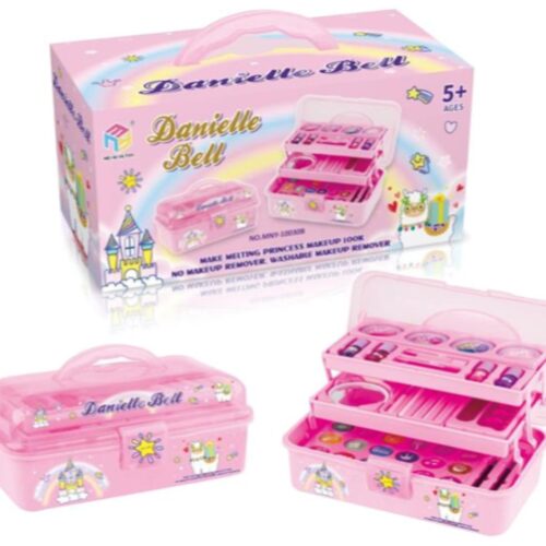 MAQUILLAJE NIÑAS CAJA ROSA