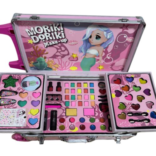 MAQUILLAJE NIÑAS MALETA METALICA 47x28x15CM