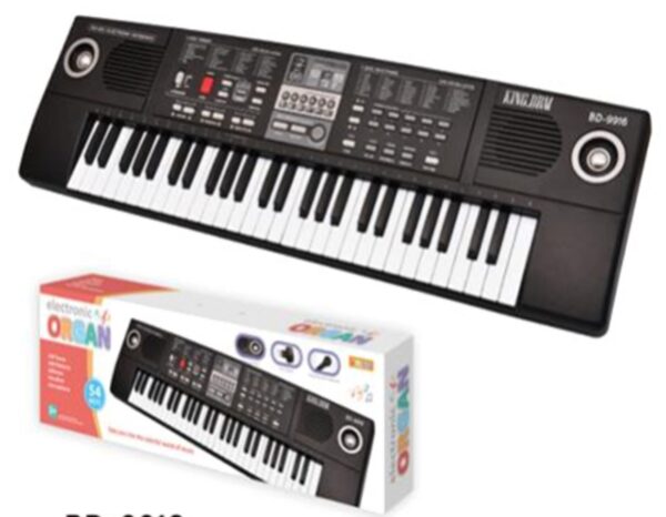 PIANO ELECTRONICO 54 TECLAS / MICROPHONE / AUDIO CABLE / USB