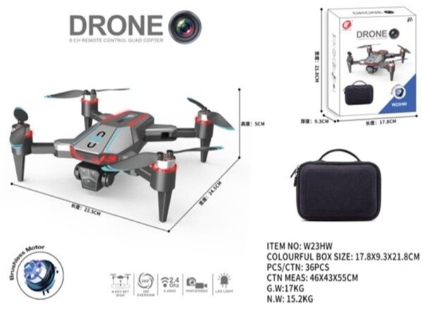 DRONE 2.4G WIFI DUAL CAMARA