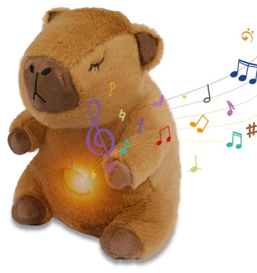 PELUCHE CAPIBARA QUE RESPIRA