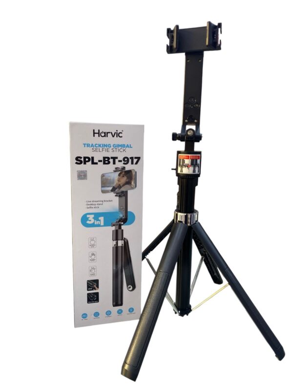 SOPORTE SELFIE TRIPODE CON SENSOR DE MOVIMIENTO BT-917