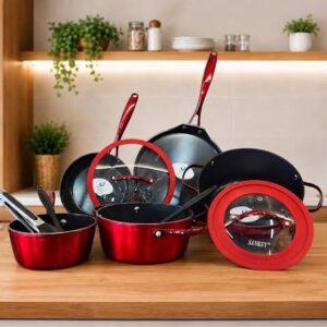 Juego de Ollas Sankey Ceramica 10Pzs