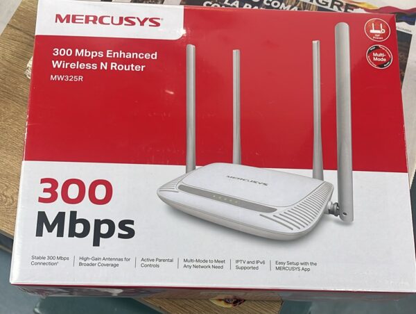 ROUTER MERCUSYS INALAMBRICO 4 ANTENAS